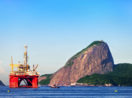 Plataforma da Petrobras na Baía de Guanabara
