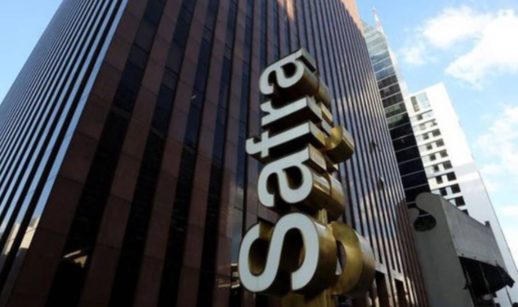 Fachada do Banco Safra na Paulista