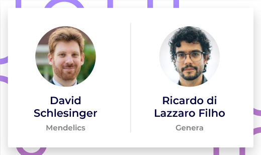 Schlesinger, da Mendelics, e di Lazzaro, do laboratório Genera