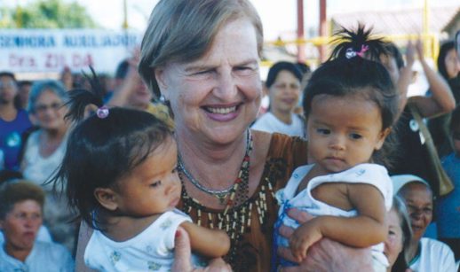 A pediatra Zilda Arns, que criou a Pastoral da Criança