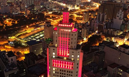 Farol Santander no centro de São Paulo