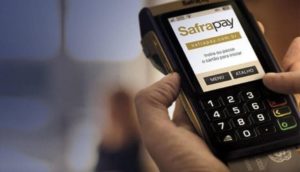 Maquininha do Safrapay