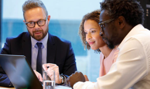 Agentes de investimento, alusivo a um escritório de investimentos