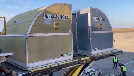 Desembarque de vacinas