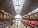 Estação da Luz de trem em SP