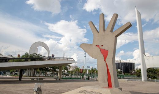 Memorial da AMérica Latina, em São Paulo, onde haverá eventos de teste para pandemia