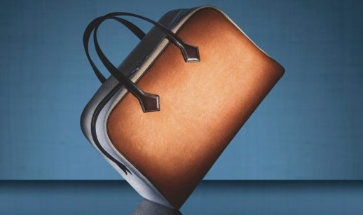 Bolsa de couro de cogumelos