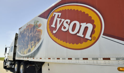 Caminhão da Tyson Foods