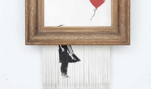 Love is in the Bin, quadro de Banksy