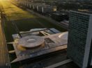 Vista aérea do Congresso Nacional com a Esplanada dos Ministério, alusivo às contas públicas