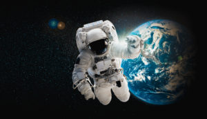 Astronauta no espaço