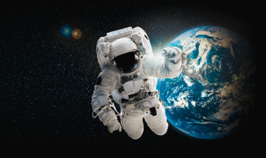Astronauta no espaço
