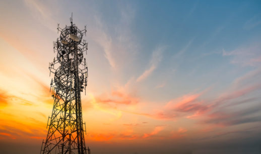 Antena de telecomunicações, alusivo à Algar Telecom
