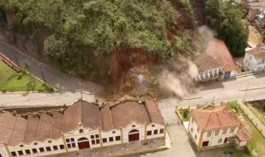 Deslizamento em Ouro Preto