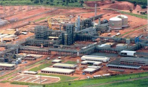 Aérea da Unidade de Fertilizantes Nitrogenados (UFN3), da Petrobras