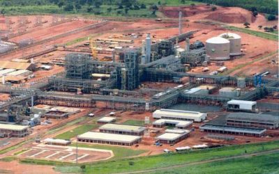 Aérea da Unidade de Fertilizantes Nitrogenados (UFN3), da Petrobras