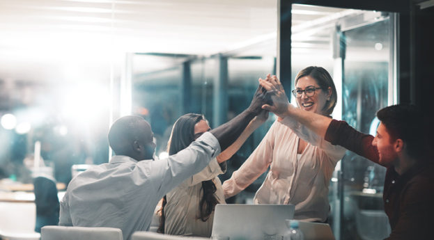 Comemoração no trabalho