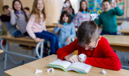 Alunos em sala de aula