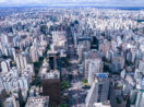 Aérea de São Paulo, onde será ativada a tecnologia 5G, com prédios em destaque durante o dia