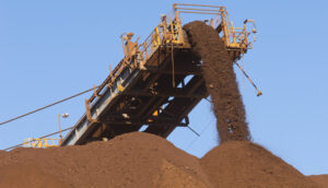 Depósito de minério de ferro