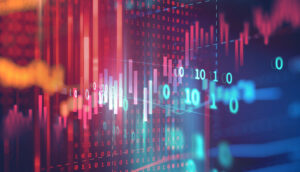 Gráfico do mercado financeiro