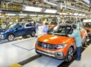 Linha de produção da VW