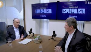 José Roberto Mendonça de Barros, sócio da consultoria MB Associados e Joaquim Levy