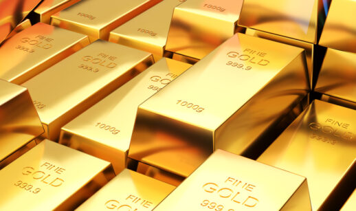 Ouro em barras