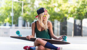 Skate mercado de luxo