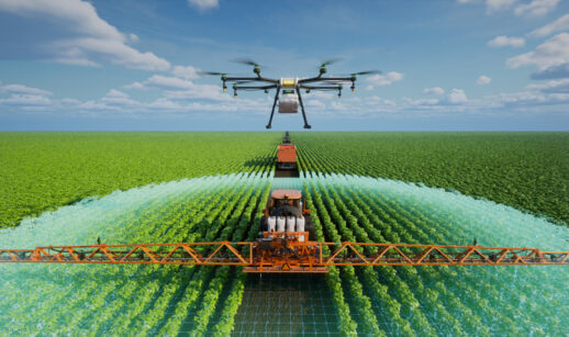 drone de pulverização agrishow