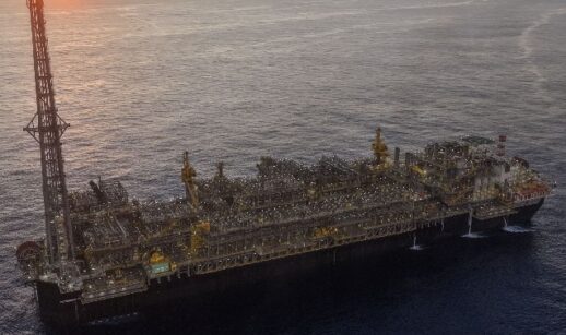 Plataforma da Petrobras