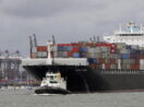 navio de contêineres
